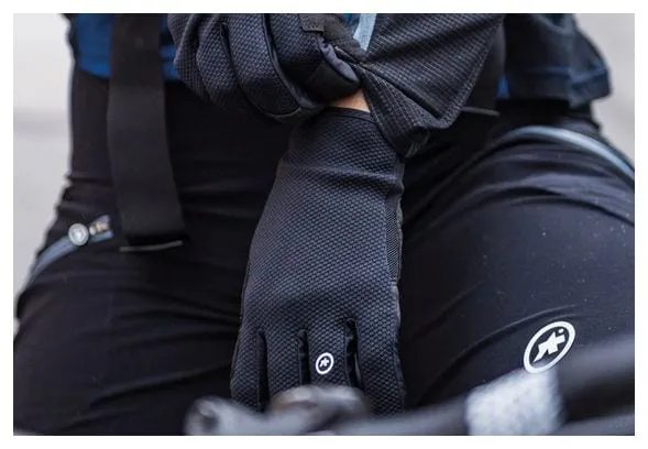 Assos Trail Long Gloves Black Series