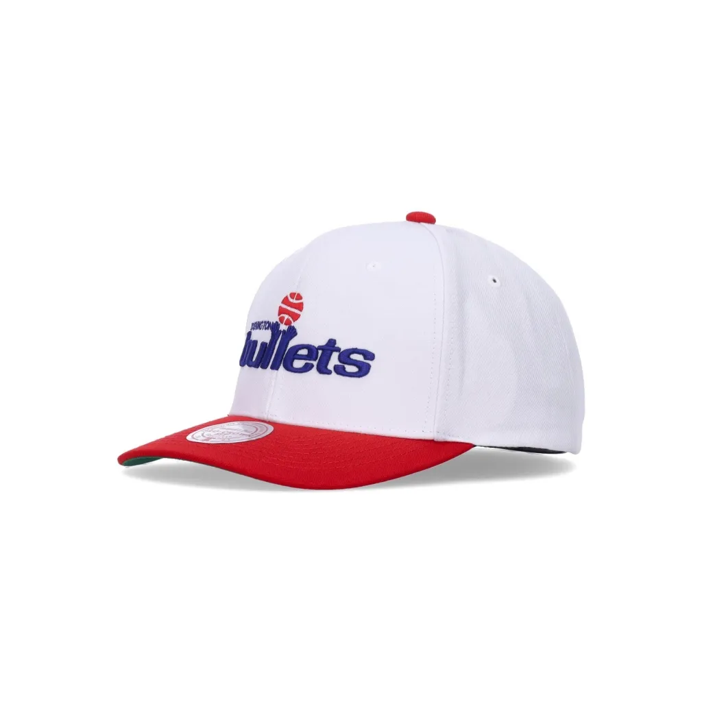 cappellino visiera curva uomo nba team 2 tone 20 pro snapback hardwood classics wasbul WHITE