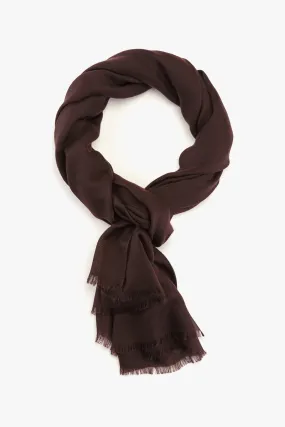 CHIC Stola in Cashmere Bacca di Vino