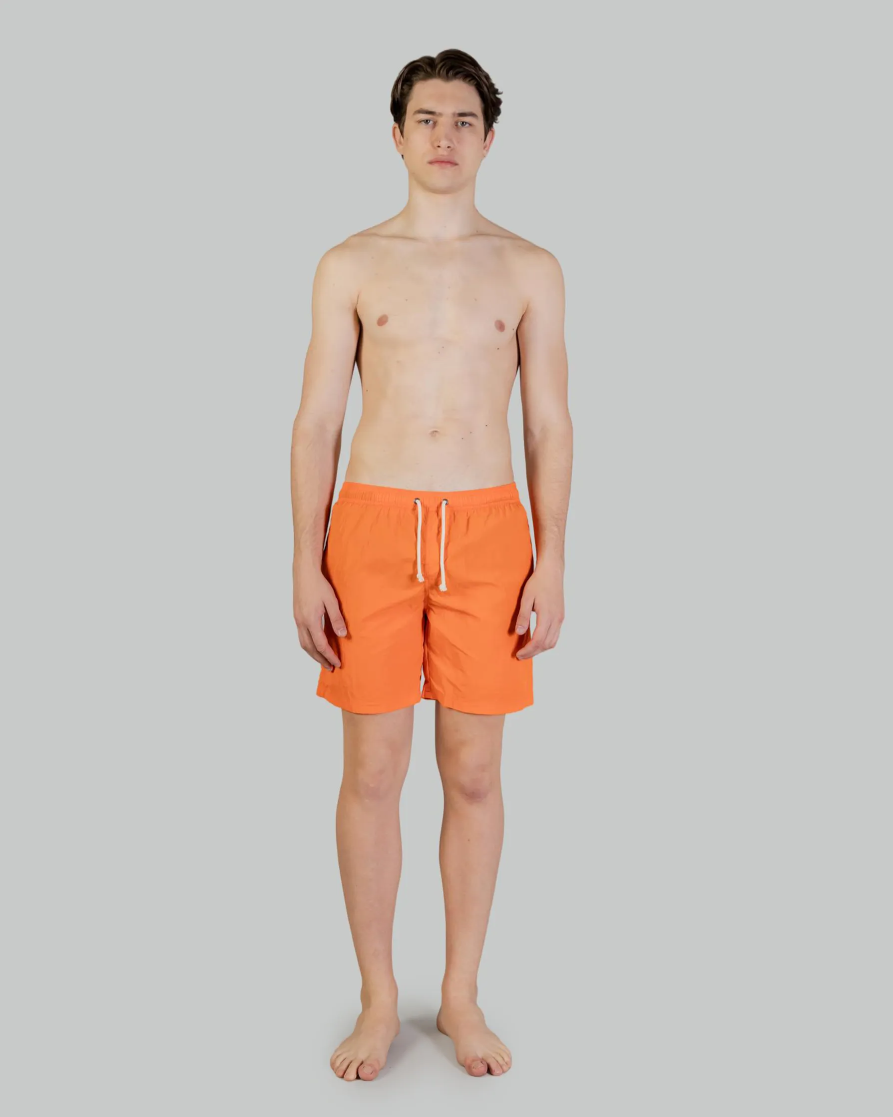 Costume da bagno Aquascutum BEACH CHECK POCKET Arancione
