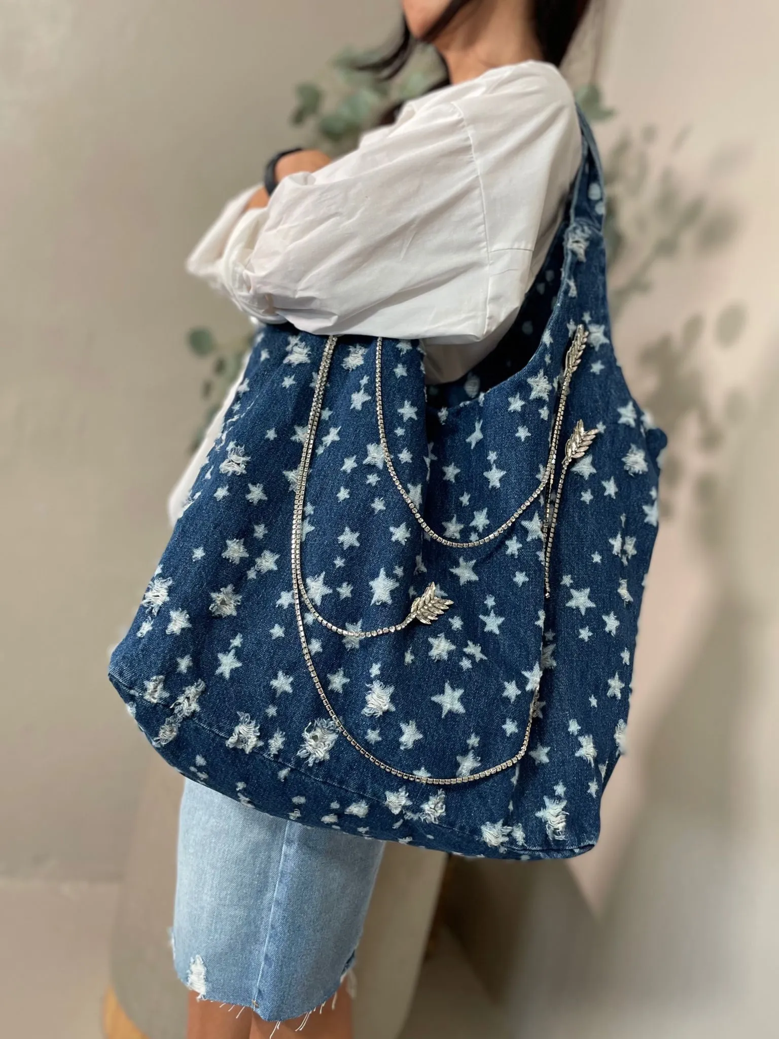 Denim Bag XL Stars