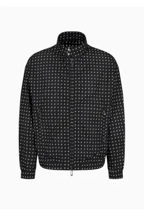   Emporio Armani     Emporio Armani Blouson Con Zip In Nylon Stampa All Over    