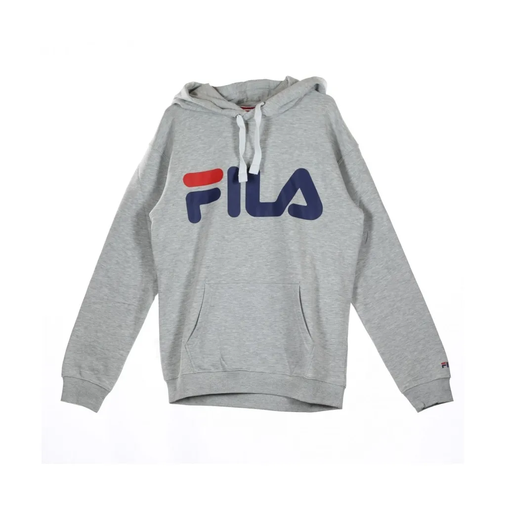 FELPA CAPPUCCIO CLASSIC LOGO HOODY LIGHT GREY MELANGE