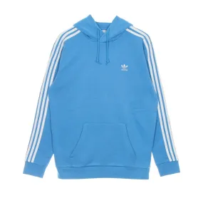 Felpa Cappuccio Uomo 3-stripes Hoody App Sky Rush
