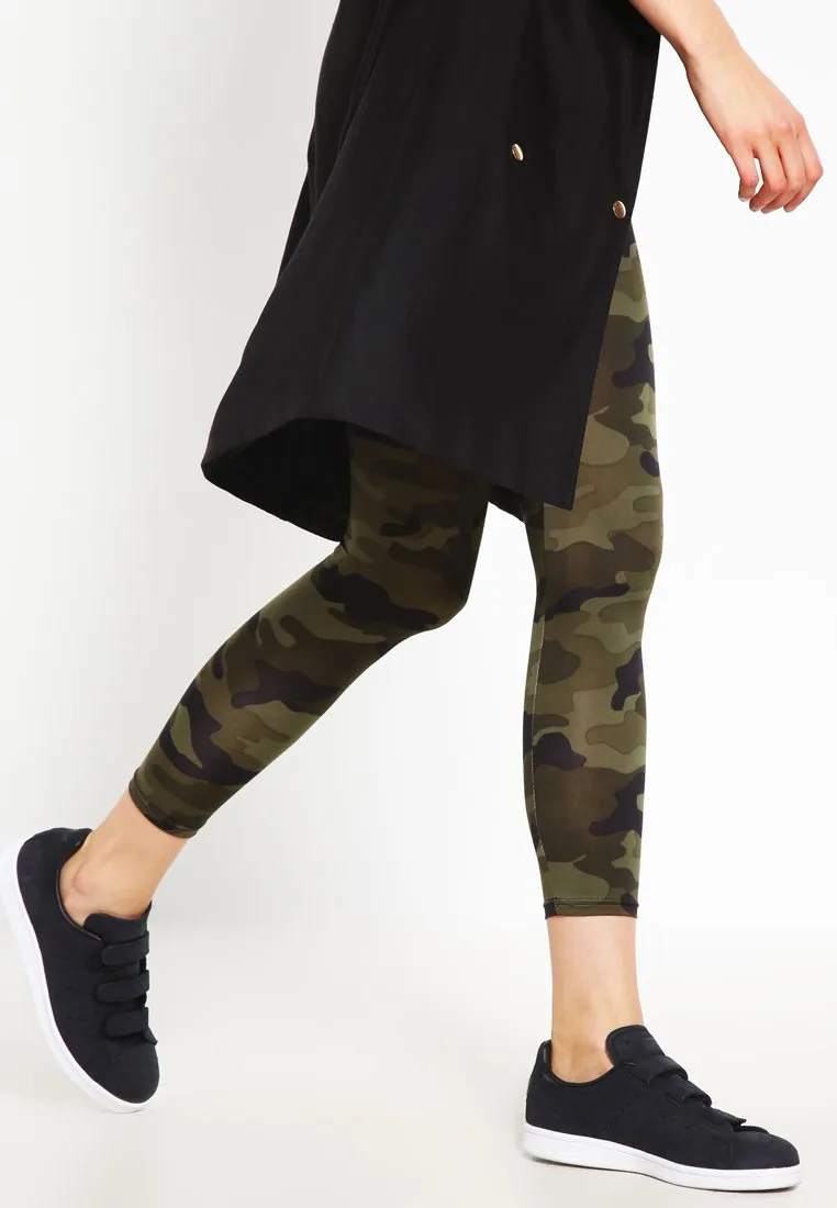 LADIES CAMO LEGGINGS - Leggings