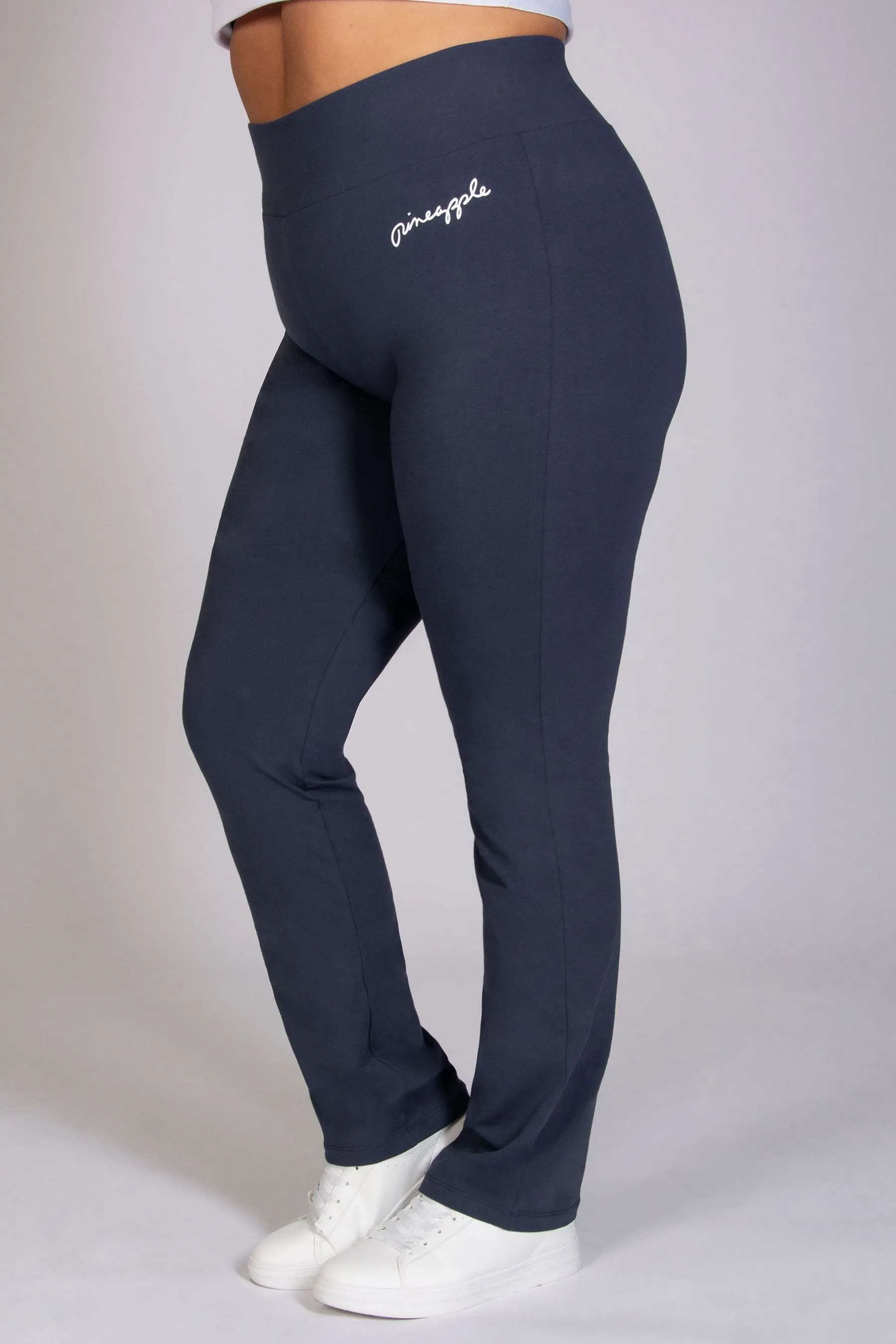Leggings a vita alta con fascia larga    