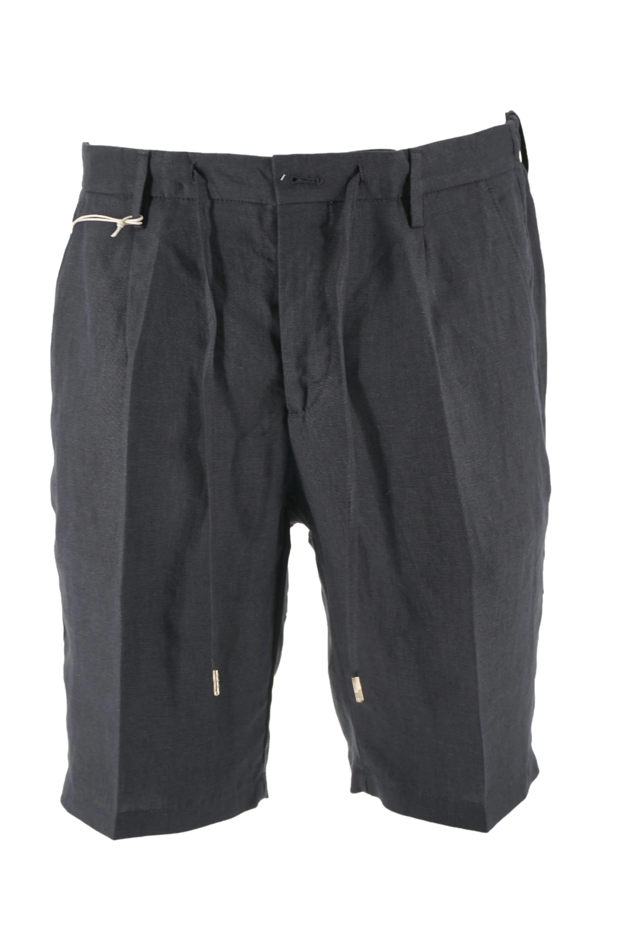 Olbia shorts in 100% linen / black
