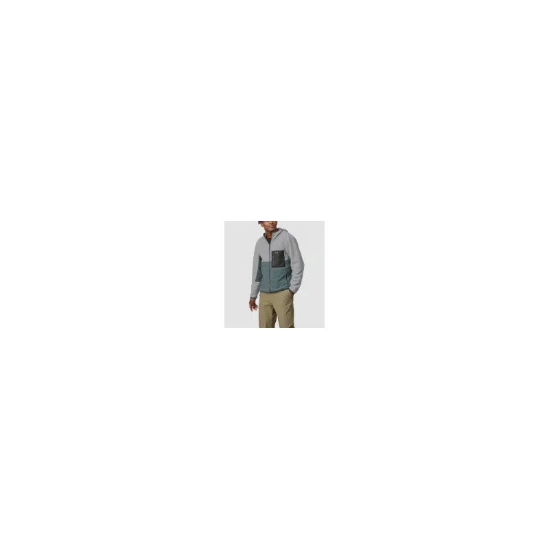Patagonia M'S Microdini Hoody Nouveau Green/Salt Grey Uomo