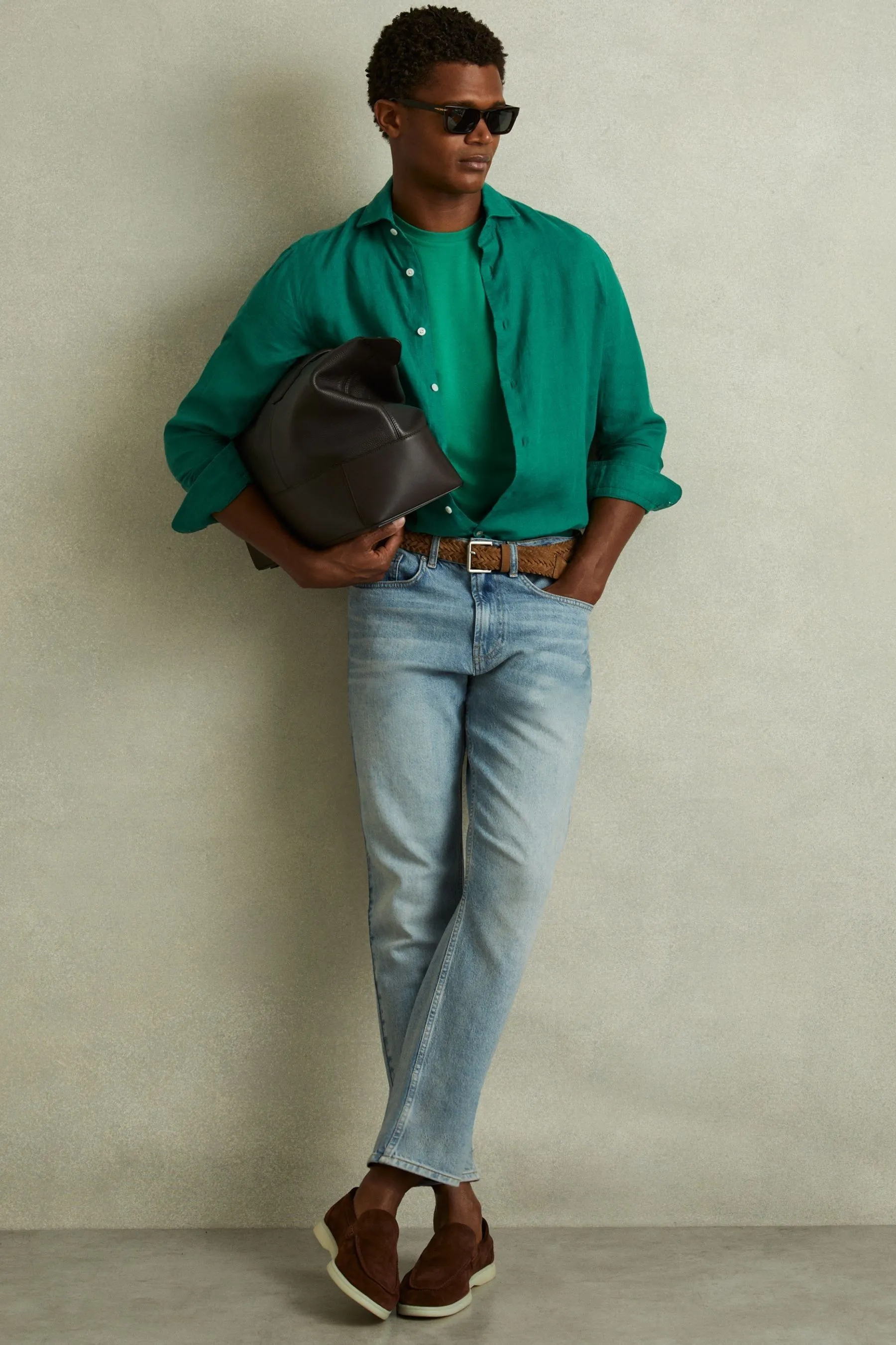 Reiss - Bless - T-shirt in Girocollo di cotone    