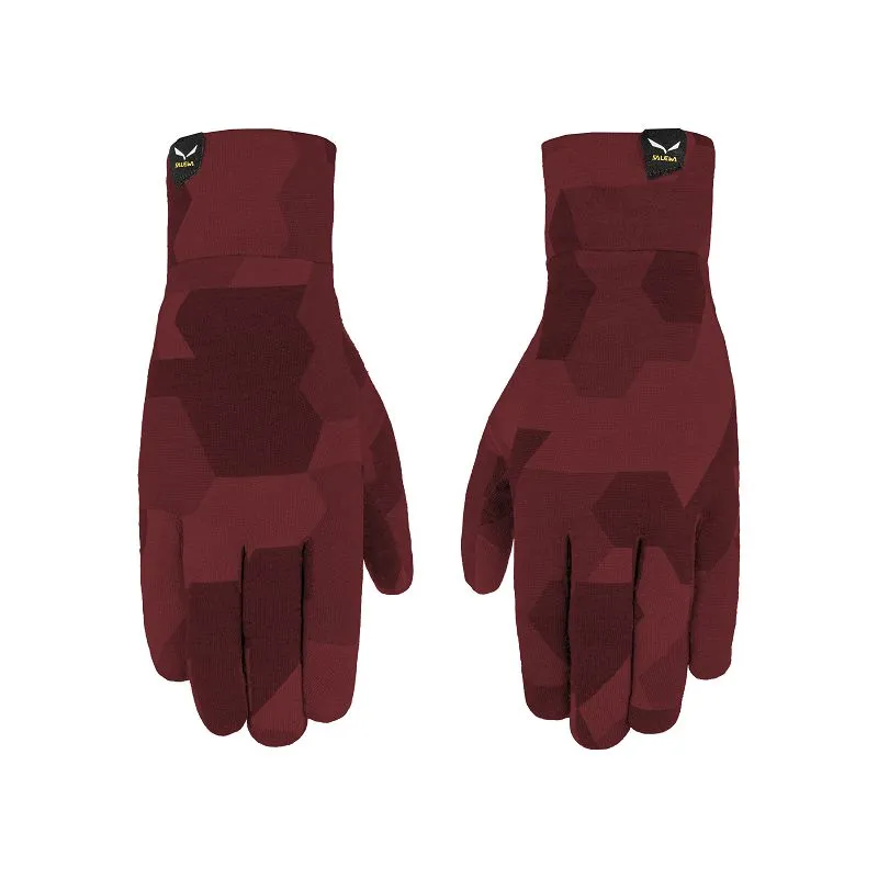 SALEWA CRISTALLO AM W GLOVES (syrah camou)