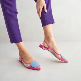 Slingback Fuxia
