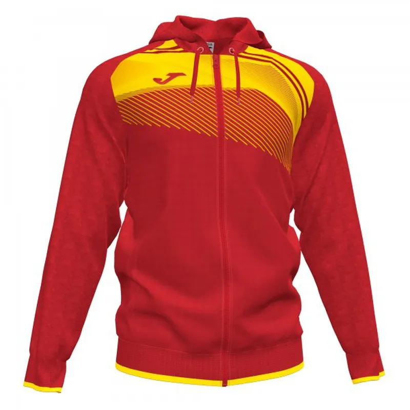 Supernova Ii Hoodie Jacket Red-Yellow