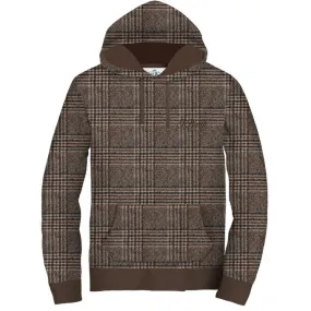 Sweatshirt with Contrasting Patch / Brown