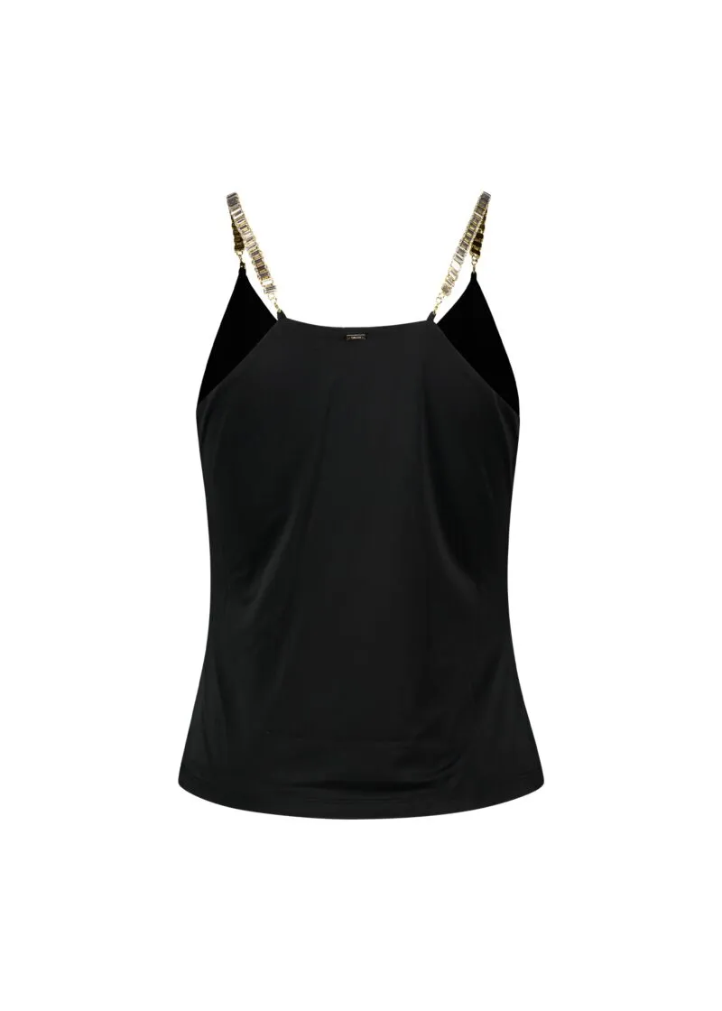 Top in jersey lucido