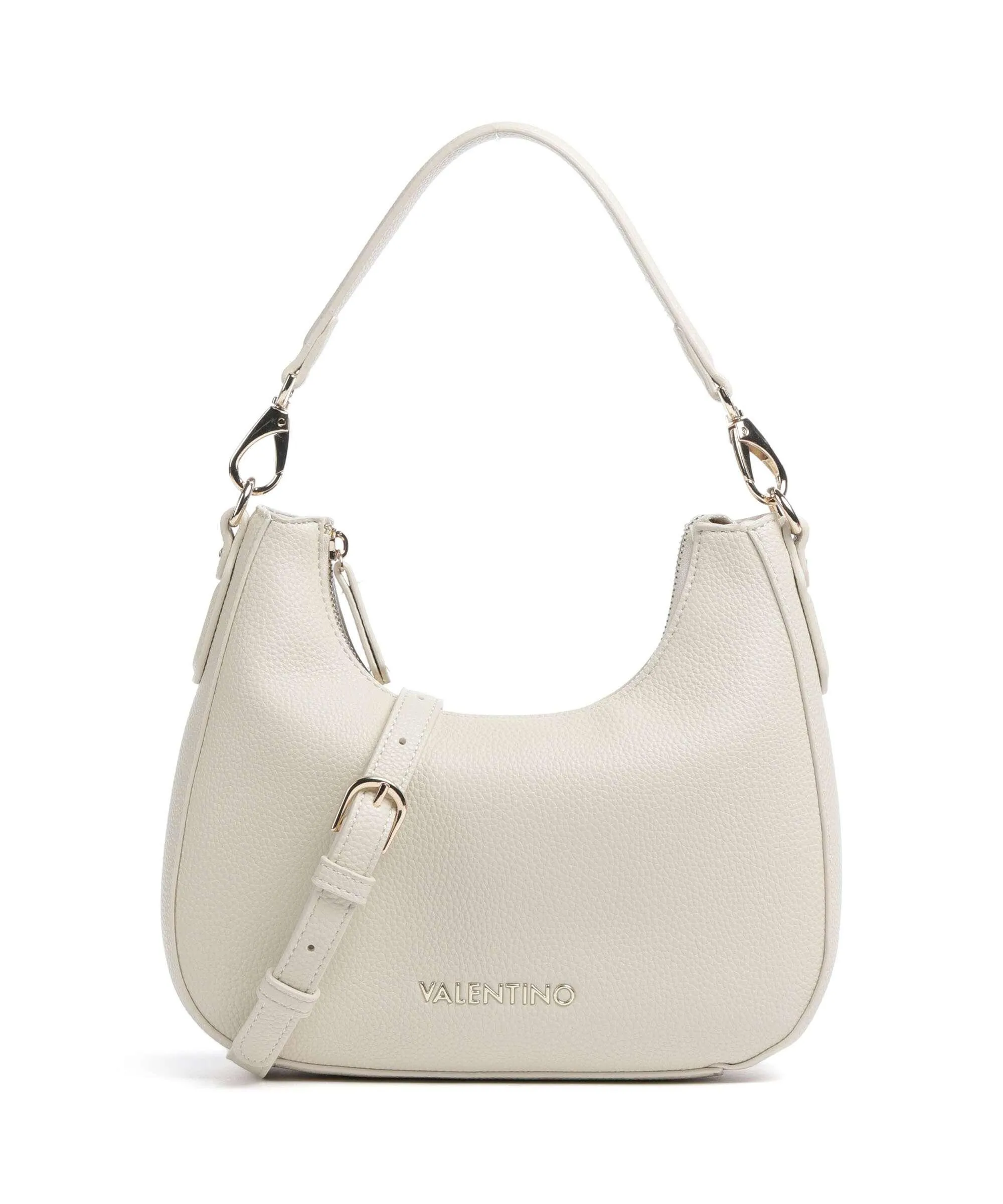  Valentino Bags Brixton Borsa a spalla pelle sintetica avorio  