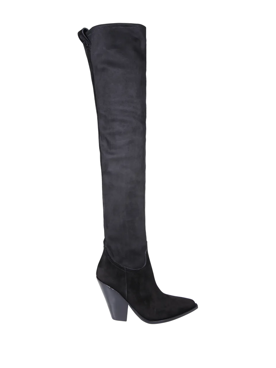 WOMAN SONORA BLACK LEATHER VILLA HERMOSA BOOT