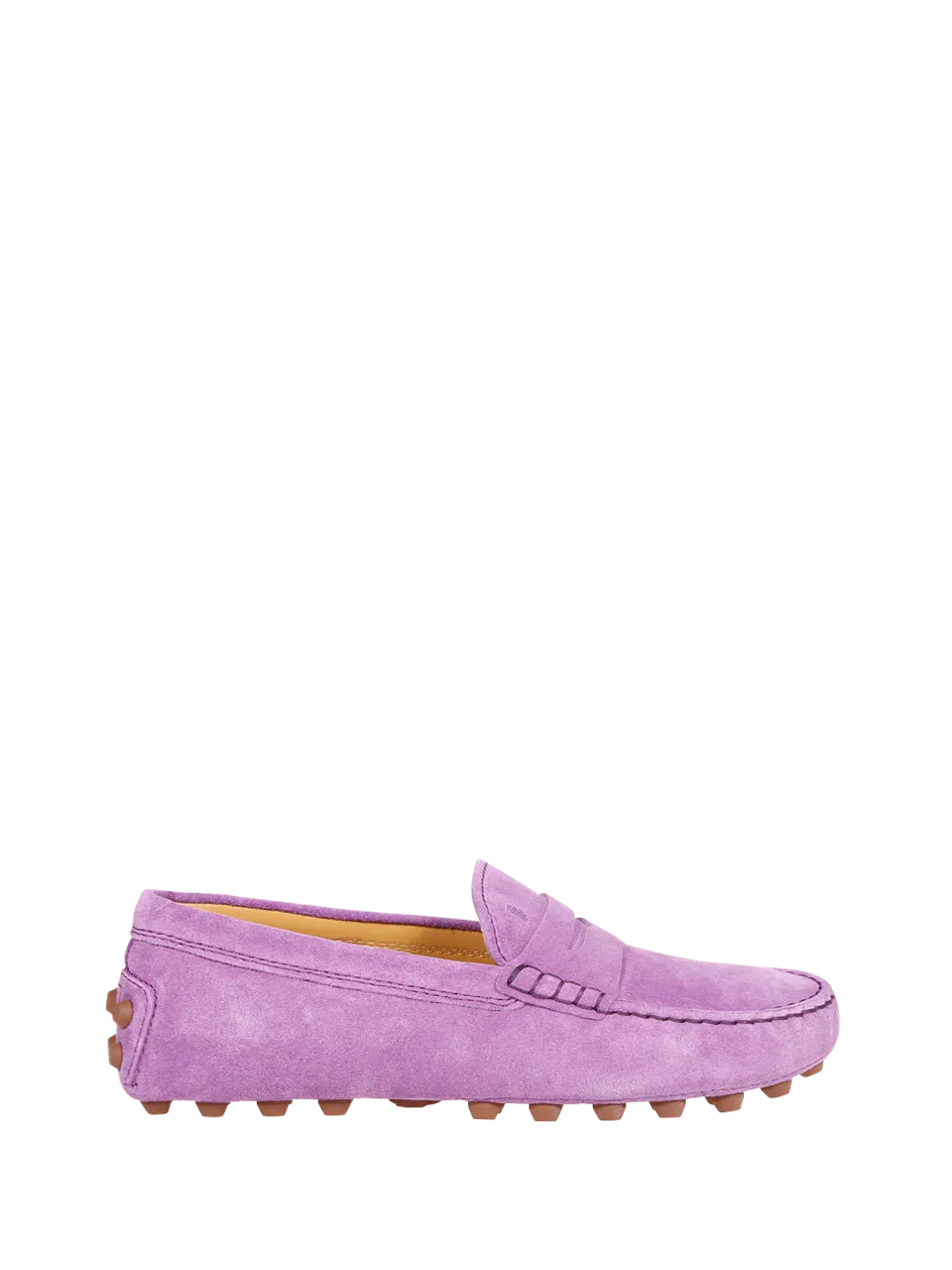WOMAN TOD'S PURPLE CALFSKIN 52K LOAFER